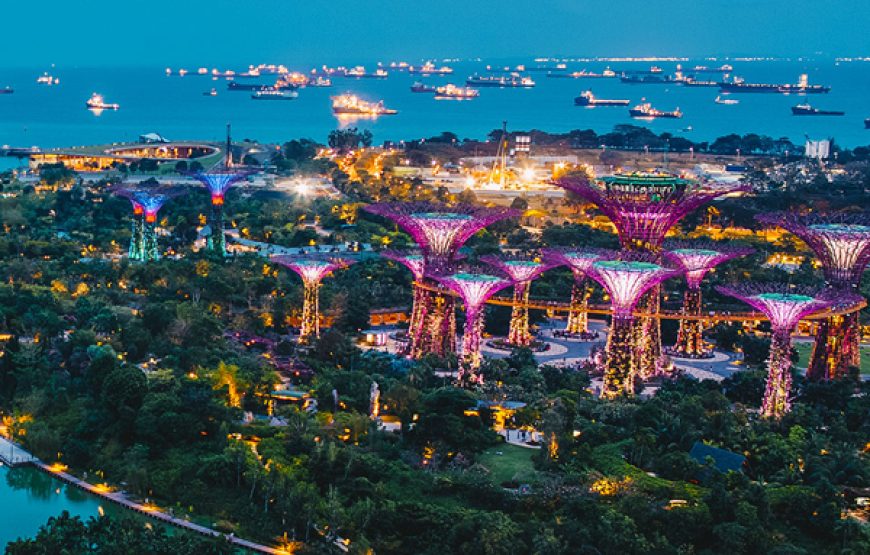 Gardens by the Bay Singapore (Flowerdome+ SuperTree + Floral Fantacy)